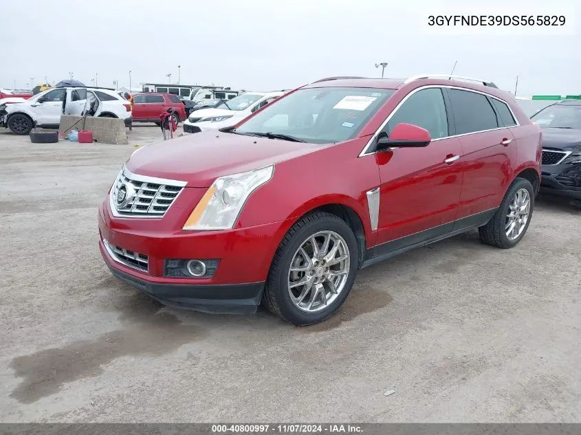 2013 Cadillac Srx Performance Collection VIN: 3GYFNDE39DS565829 Lot: 40800997