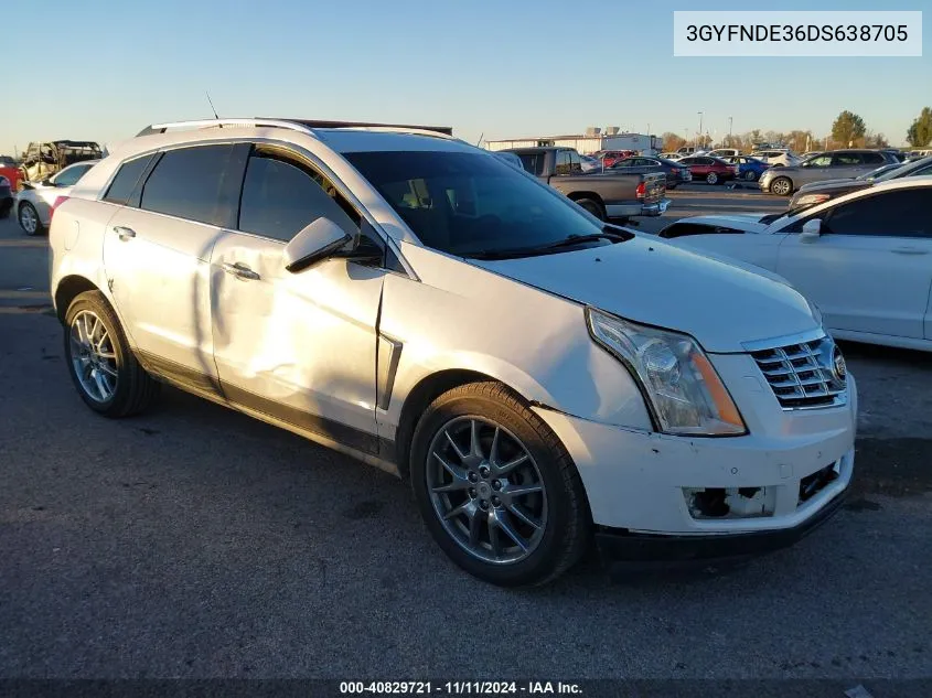 2013 Cadillac Srx Performance Collection VIN: 3GYFNDE36DS638705 Lot: 40829721