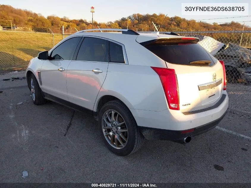 2013 Cadillac Srx Performance Collection VIN: 3GYFNDE36DS638705 Lot: 40829721