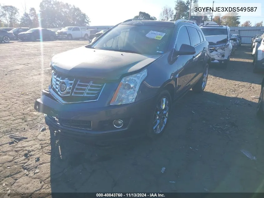 2013 Cadillac Srx Premium Collection VIN: 3GYFNJE3XDS549587 Lot: 40843760