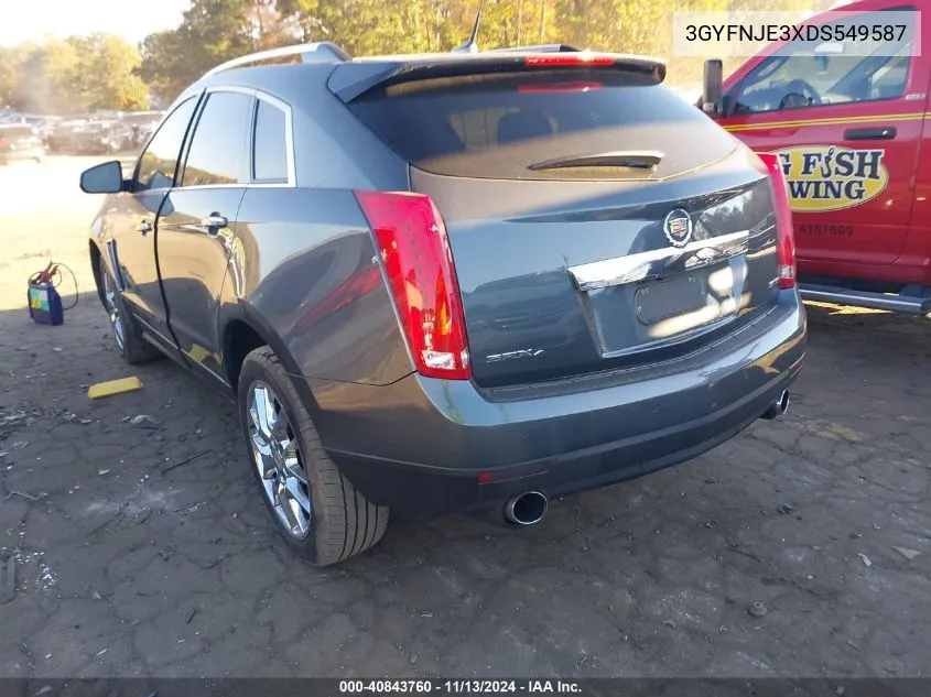 2013 Cadillac Srx Premium Collection VIN: 3GYFNJE3XDS549587 Lot: 40843760