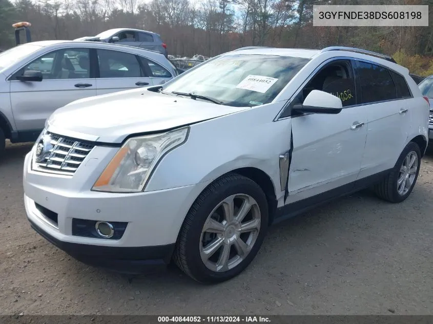 2013 Cadillac Srx Performance Collection VIN: 3GYFNDE38DS608198 Lot: 40844052