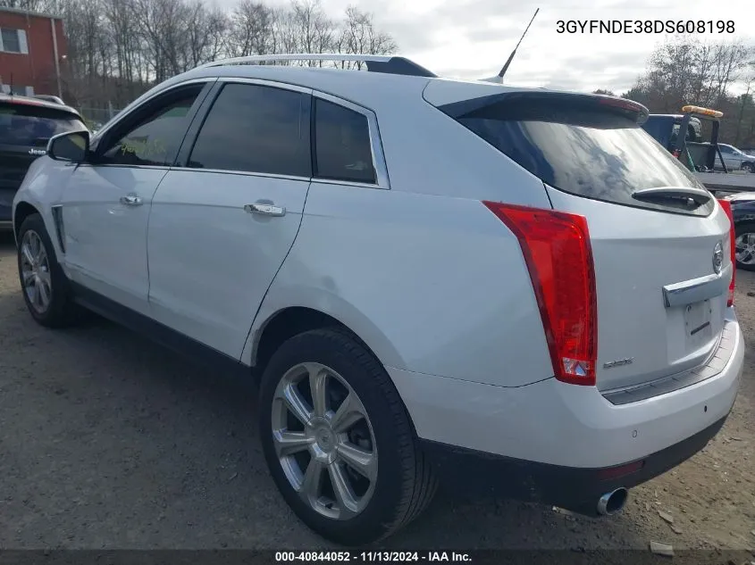 2013 Cadillac Srx Performance Collection VIN: 3GYFNDE38DS608198 Lot: 40844052