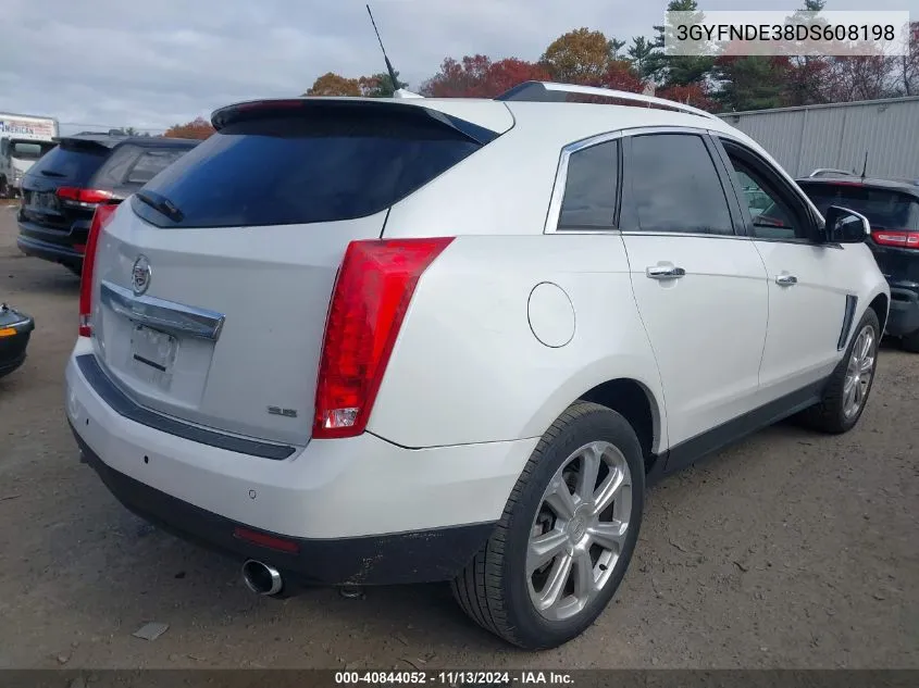 2013 Cadillac Srx Performance Collection VIN: 3GYFNDE38DS608198 Lot: 40844052