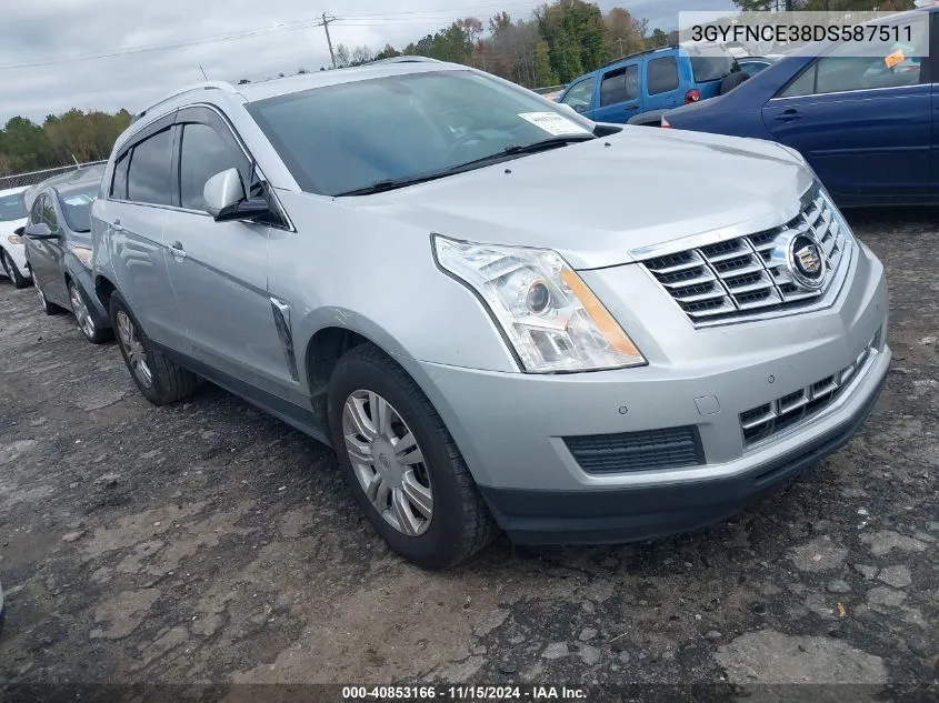 3GYFNCE38DS587511 2013 Cadillac Srx Luxury Collection