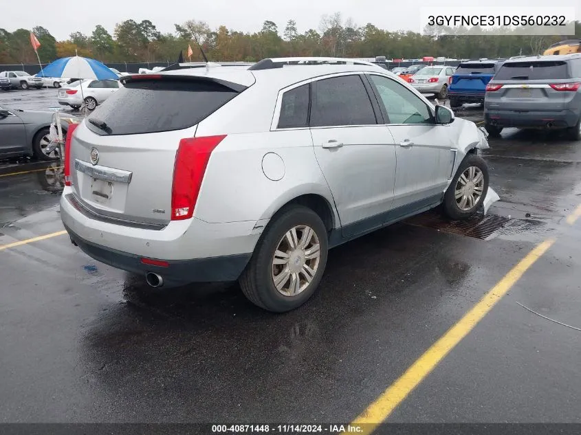 3GYFNCE31DS560232 2013 Cadillac Srx Luxury Collection