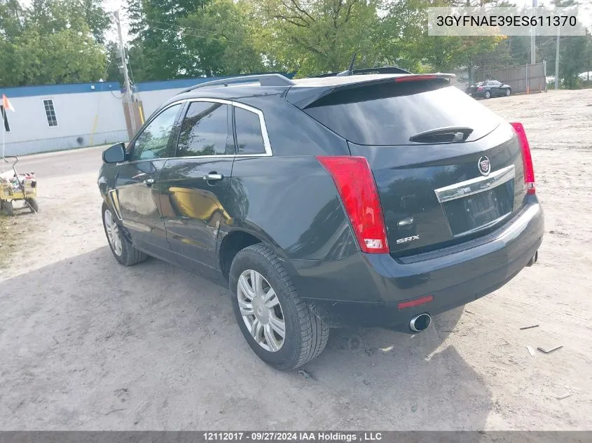 3GYFNAE39ES611370 2014 Cadillac Srx V6 4Dr 2Wd