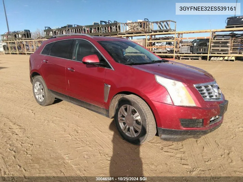 2014 Cadillac Srx Luxury Collection VIN: 3GYFNEE32ES539161 Lot: 30046581