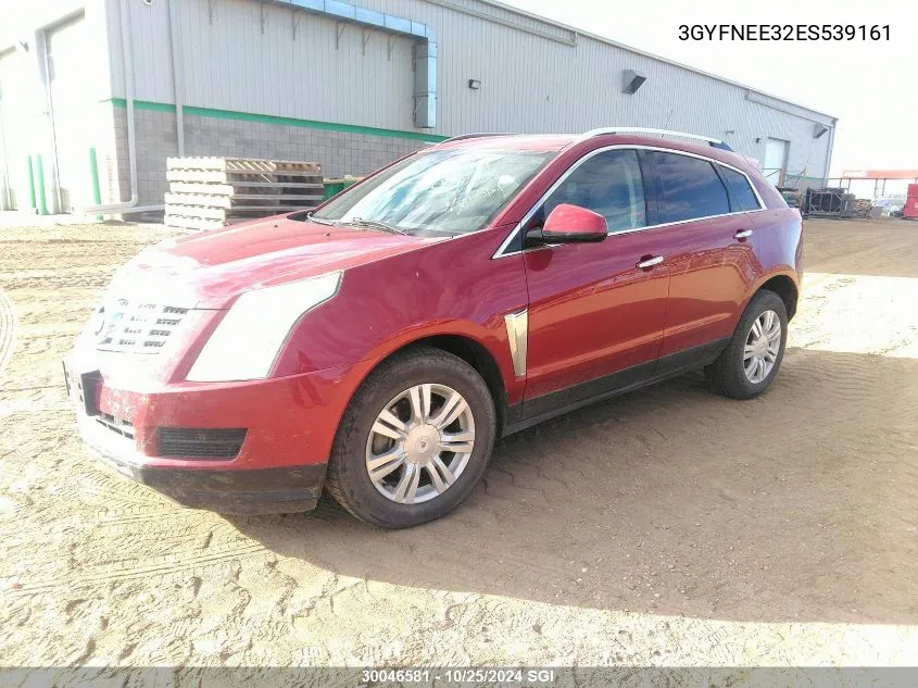 3GYFNEE32ES539161 2014 Cadillac Srx Luxury Collection