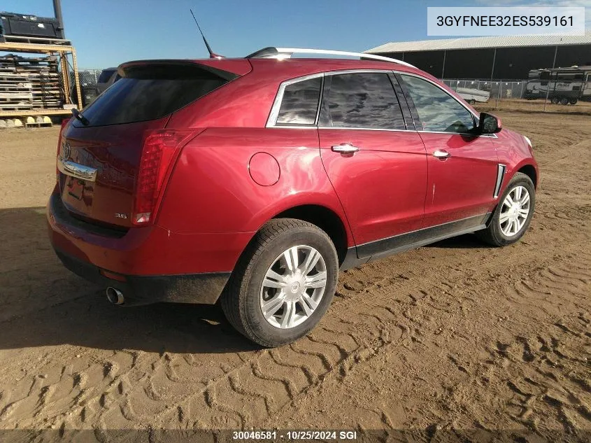 3GYFNEE32ES539161 2014 Cadillac Srx Luxury Collection