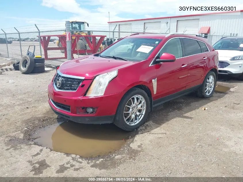 2014 Cadillac Srx Performance Collection VIN: 3GYFNCE3XES660301 Lot: 39555754