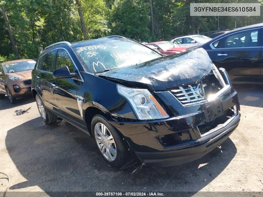 2014 Cadillac Srx Luxury Collection VIN: 3GYFNBE34ES610584 Lot: 39757108