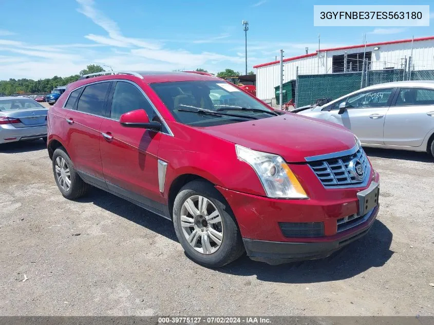 2014 Cadillac Srx Luxury Collection VIN: 3GYFNBE37ES563180 Lot: 39775127