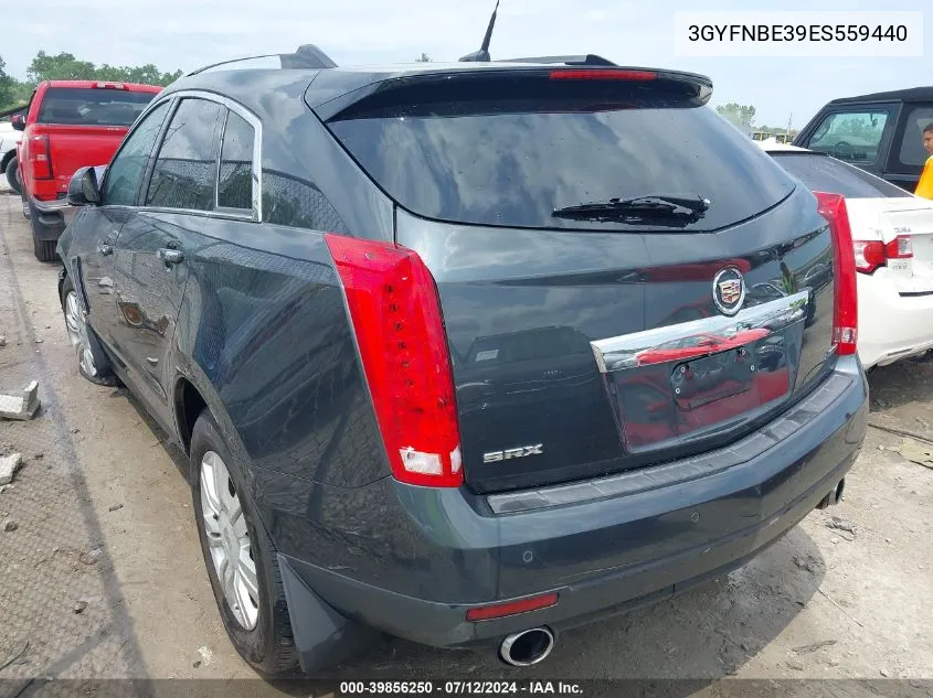 3GYFNBE39ES559440 2014 Cadillac Srx Luxury Collection