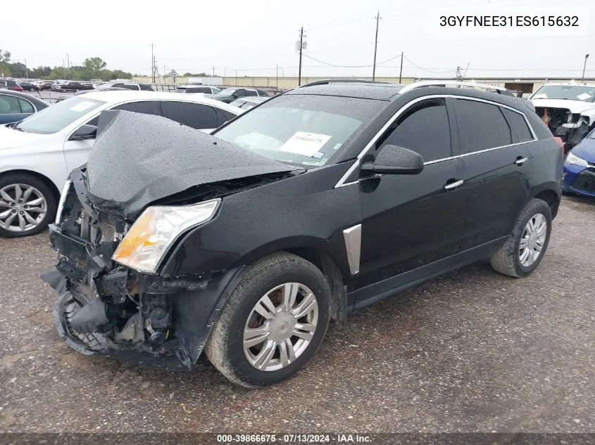 2014 Cadillac Srx Luxury Collection VIN: 3GYFNEE31ES615632 Lot: 39866675