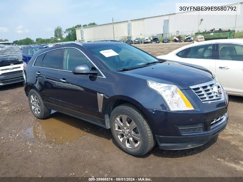 3GYFNBE39ES680792 2014 Cadillac Srx Luxury Collection