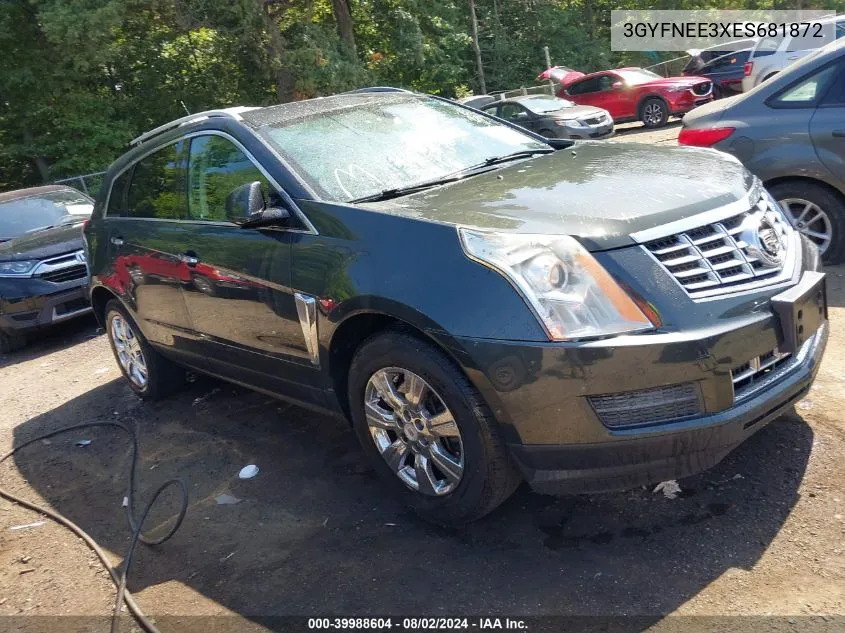 3GYFNEE3XES681872 2014 Cadillac Srx Luxury Collection