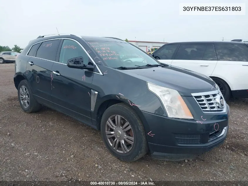 2014 Cadillac Srx Luxury Collection VIN: 3GYFNBE37ES631803 Lot: 40010730