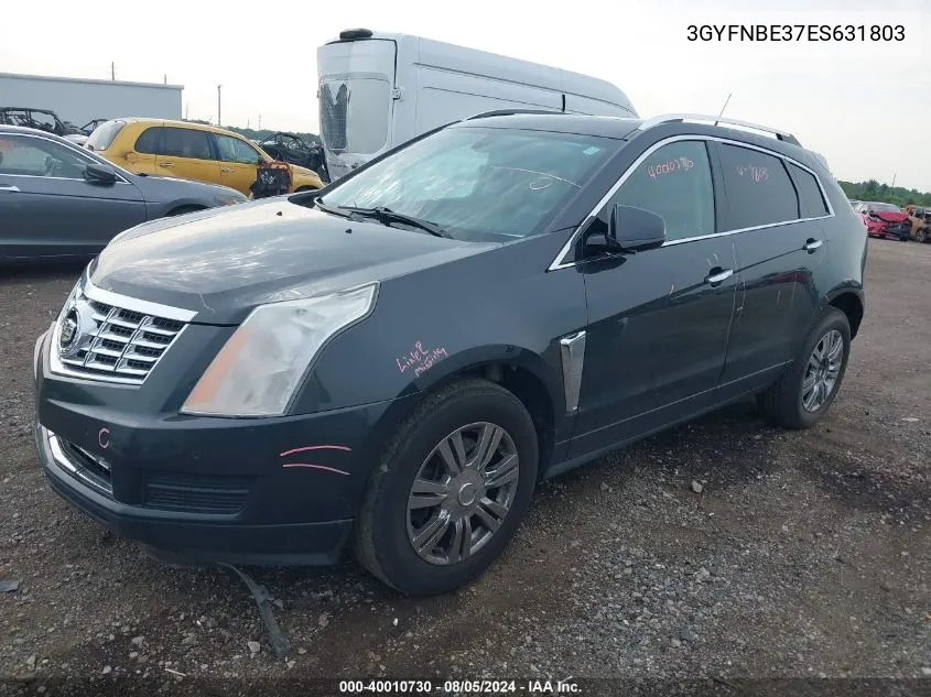 2014 Cadillac Srx Luxury Collection VIN: 3GYFNBE37ES631803 Lot: 40010730