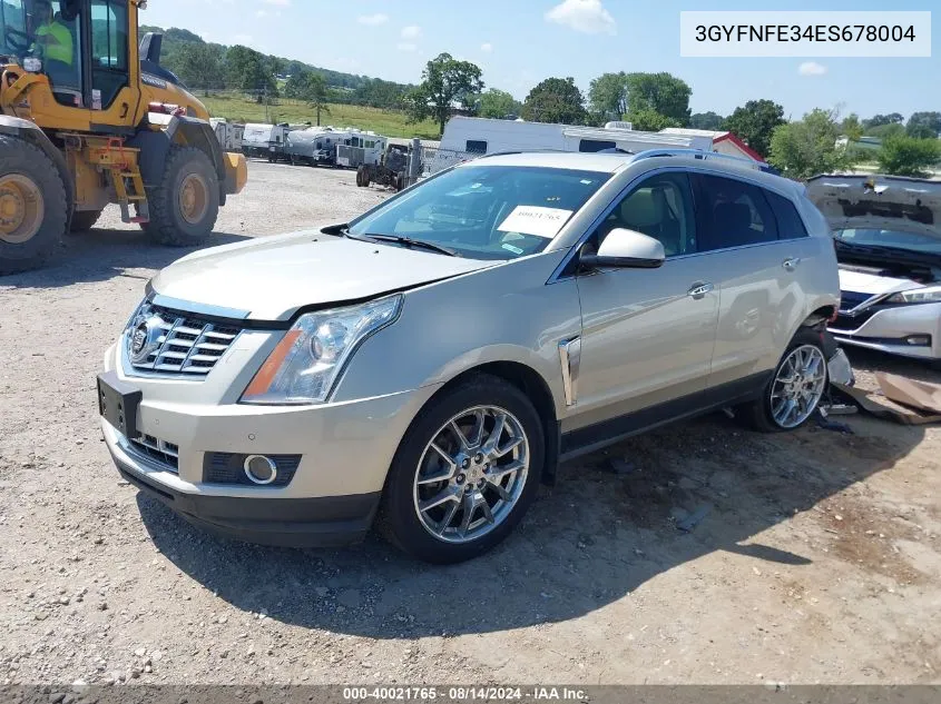 3GYFNFE34ES678004 2014 Cadillac Srx Performance Collection