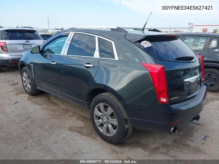 2014 Cadillac Srx Luxury Collection VIN: 3GYFNEE34ES627421 Lot: 40055717