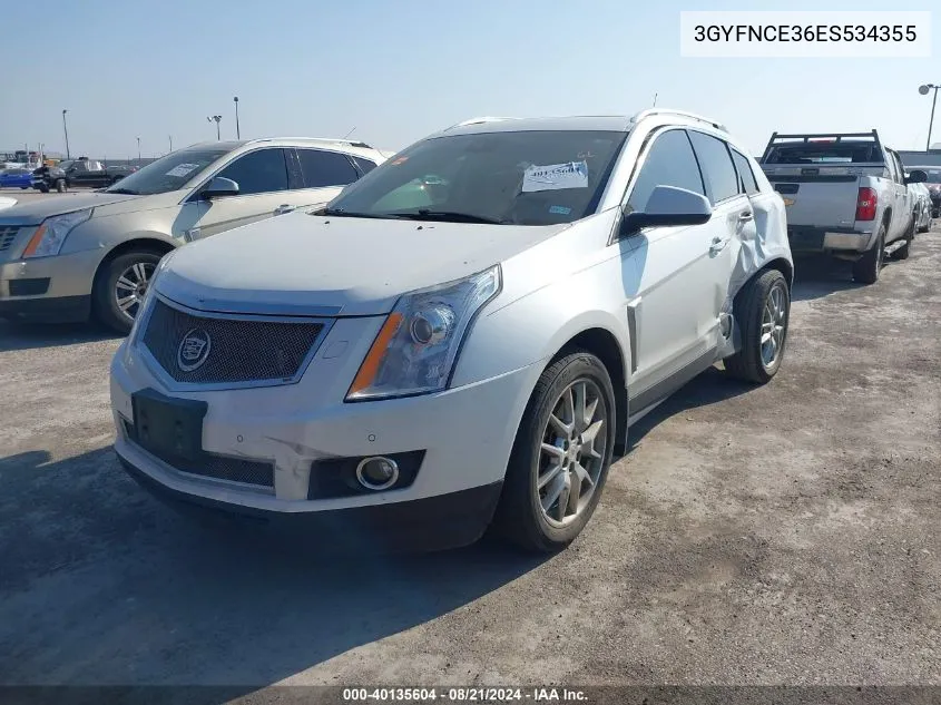 3GYFNCE36ES534355 2014 Cadillac Srx Performance Collection