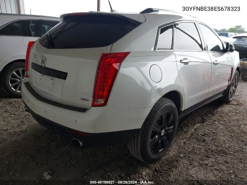 3GYFNBE38ES678323 2014 Cadillac Srx Luxury Collection