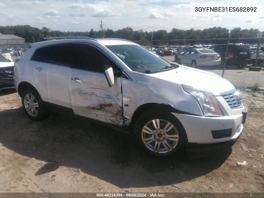 2014 Cadillac Srx Luxury Collection VIN: 3GYFNBE31ES682892 Lot: 40234304