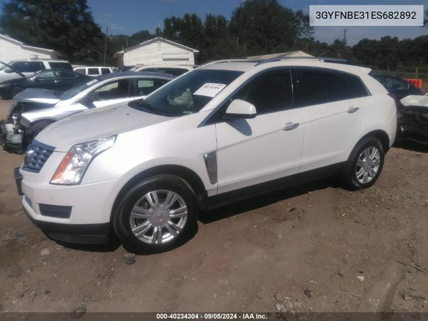 2014 Cadillac Srx Luxury Collection VIN: 3GYFNBE31ES682892 Lot: 40234304