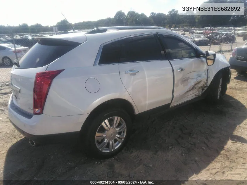 3GYFNBE31ES682892 2014 Cadillac Srx Luxury Collection