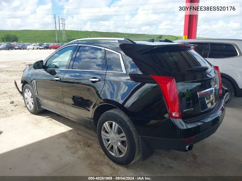 3GYFNEE38ES520176 2014 Cadillac Srx Luxury Collection