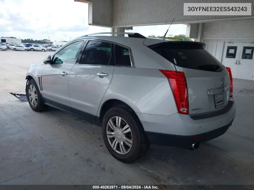 2014 Cadillac Srx Luxury Collection VIN: 3GYFNEE32ES543243 Lot: 40263971