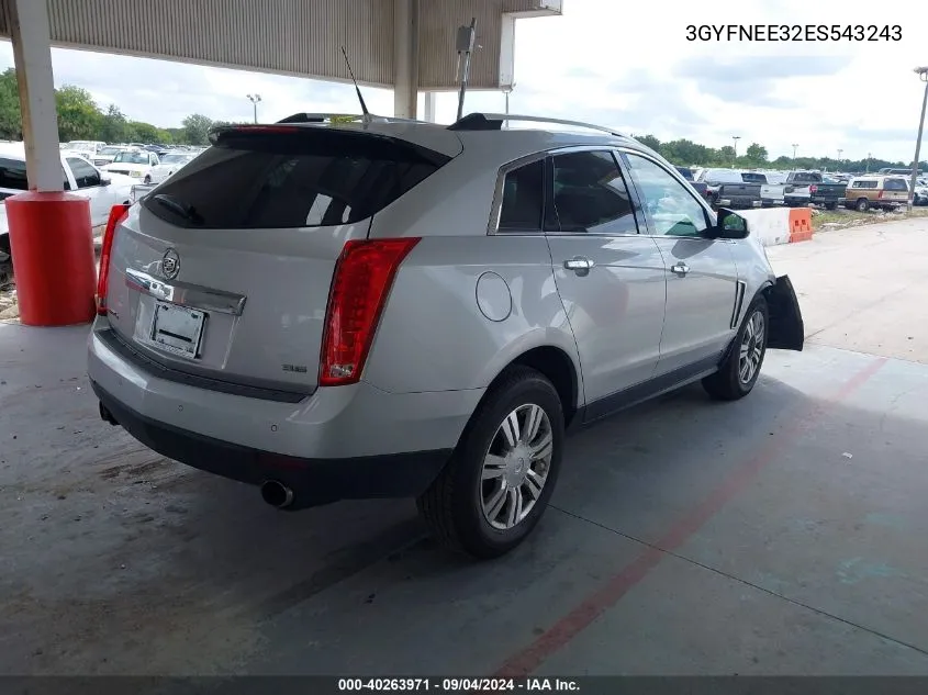 2014 Cadillac Srx Luxury Collection VIN: 3GYFNEE32ES543243 Lot: 40263971