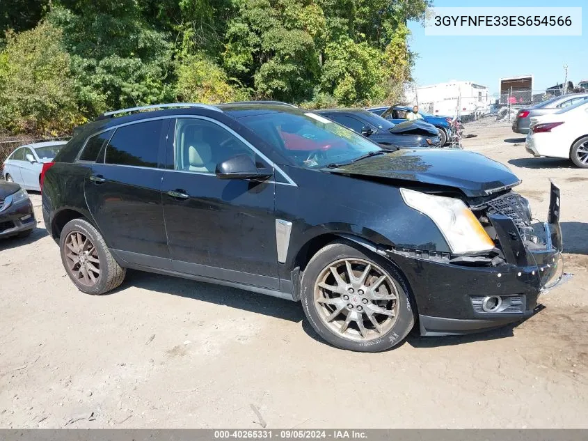 2014 Cadillac Srx Performance Collection VIN: 3GYFNFE33ES654566 Lot: 40265331