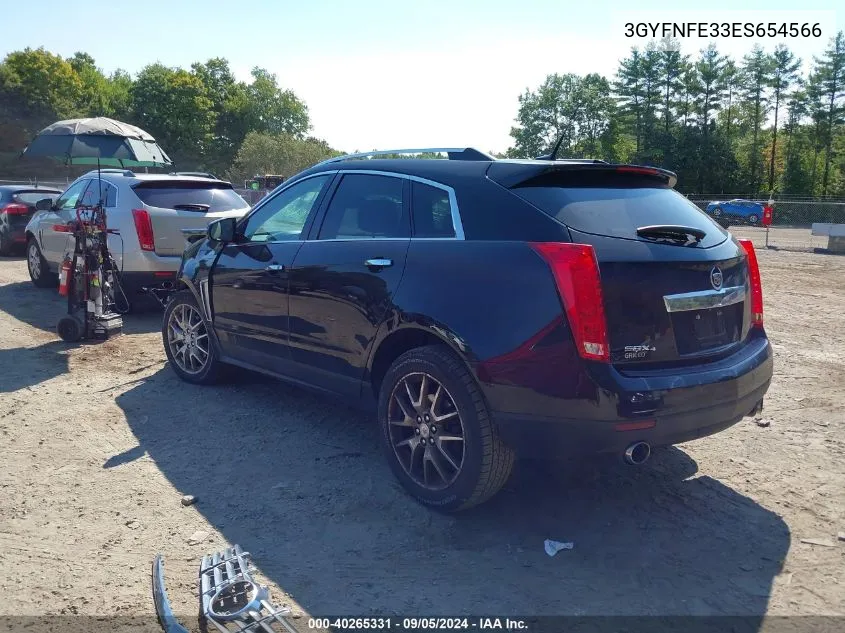 2014 Cadillac Srx Performance Collection VIN: 3GYFNFE33ES654566 Lot: 40265331