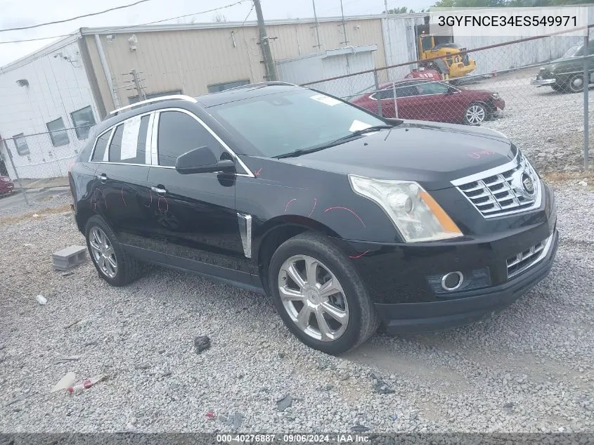 2014 Cadillac Srx Performance Collection VIN: 3GYFNCE34ES549971 Lot: 40276887