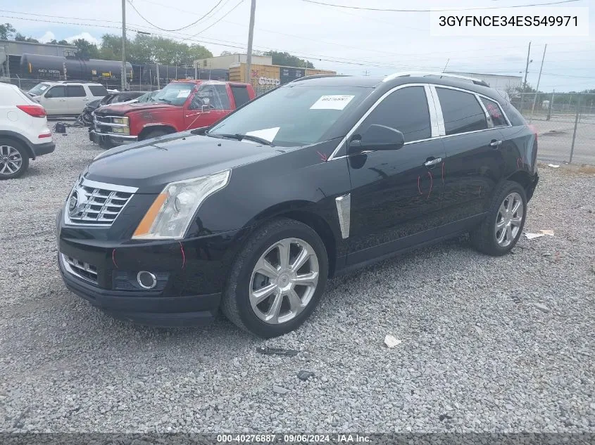 3GYFNCE34ES549971 2014 Cadillac Srx Performance Collection