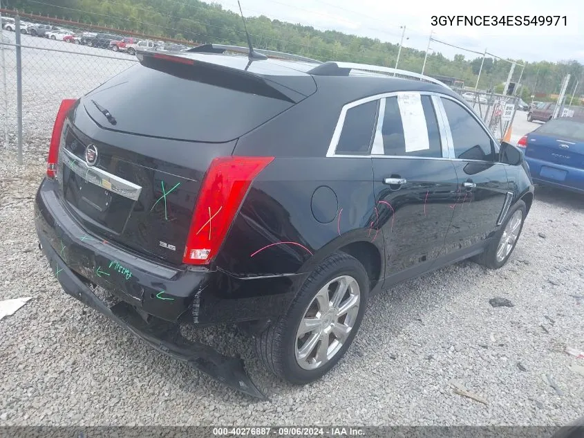 2014 Cadillac Srx Performance Collection VIN: 3GYFNCE34ES549971 Lot: 40276887