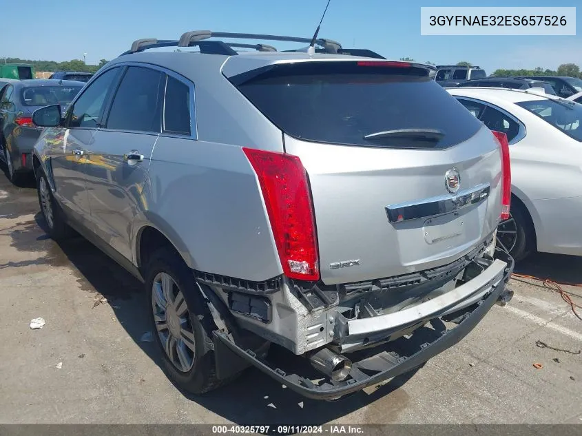 3GYFNAE32ES657526 2014 Cadillac Srx Standard