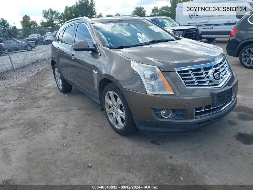 2014 Cadillac Srx Performance Collection VIN: 3GYFNCE34ES583134 Lot: 40343932