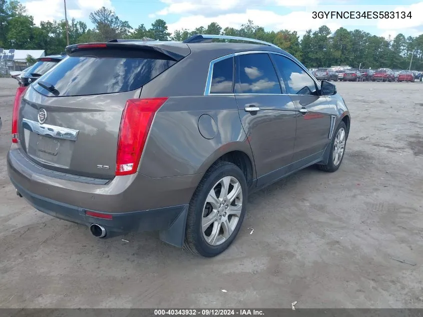 2014 Cadillac Srx Performance Collection VIN: 3GYFNCE34ES583134 Lot: 40343932