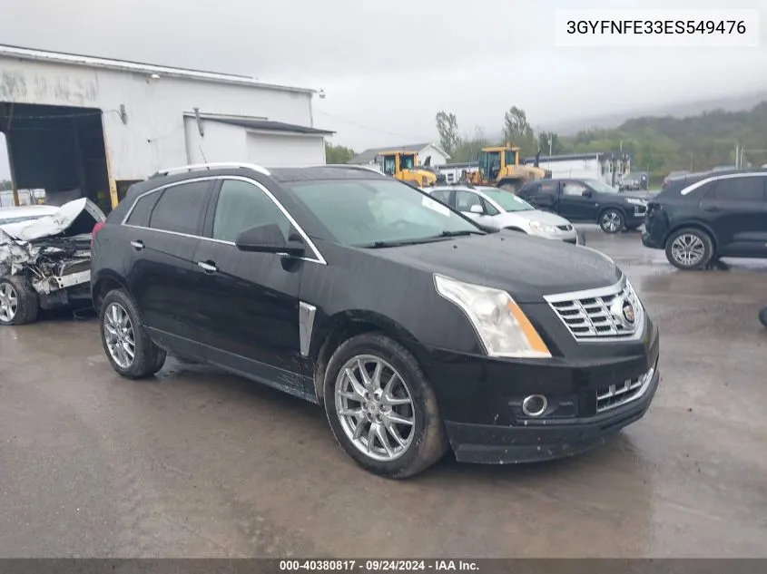 2014 Cadillac Srx Performance Collection VIN: 3GYFNFE33ES549476 Lot: 40380817