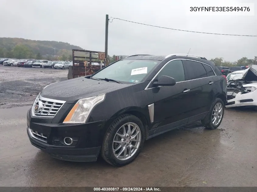 3GYFNFE33ES549476 2014 Cadillac Srx Performance Collection