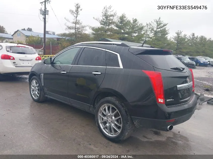 3GYFNFE33ES549476 2014 Cadillac Srx Performance Collection