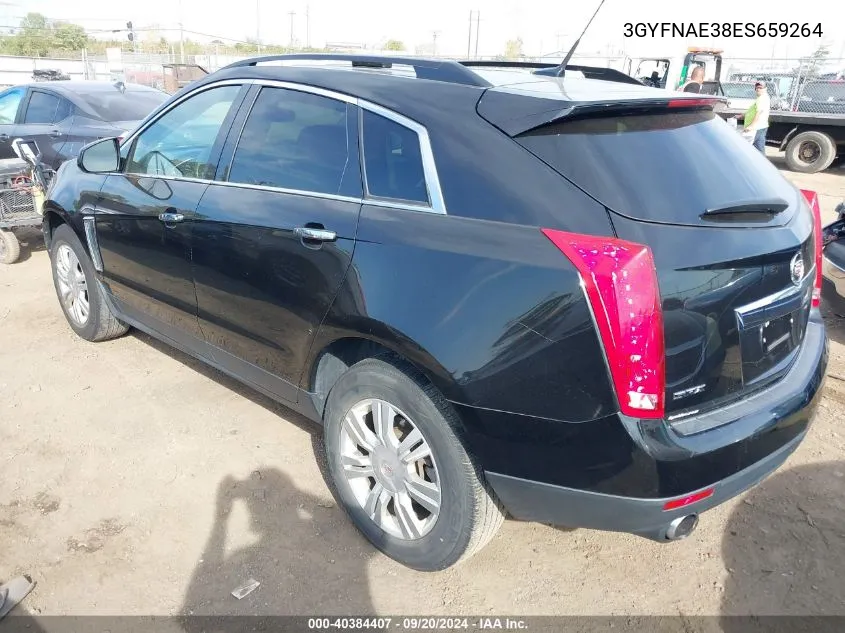 2014 Cadillac Srx Standard VIN: 3GYFNAE38ES659264 Lot: 40384407