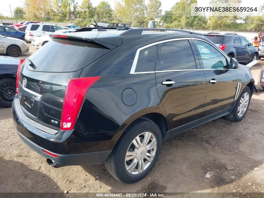 2014 Cadillac Srx Standard VIN: 3GYFNAE38ES659264 Lot: 40384407