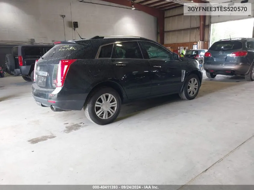 2014 Cadillac Srx Luxury Collection VIN: 3GYFNEE31ES520570 Lot: 40411393