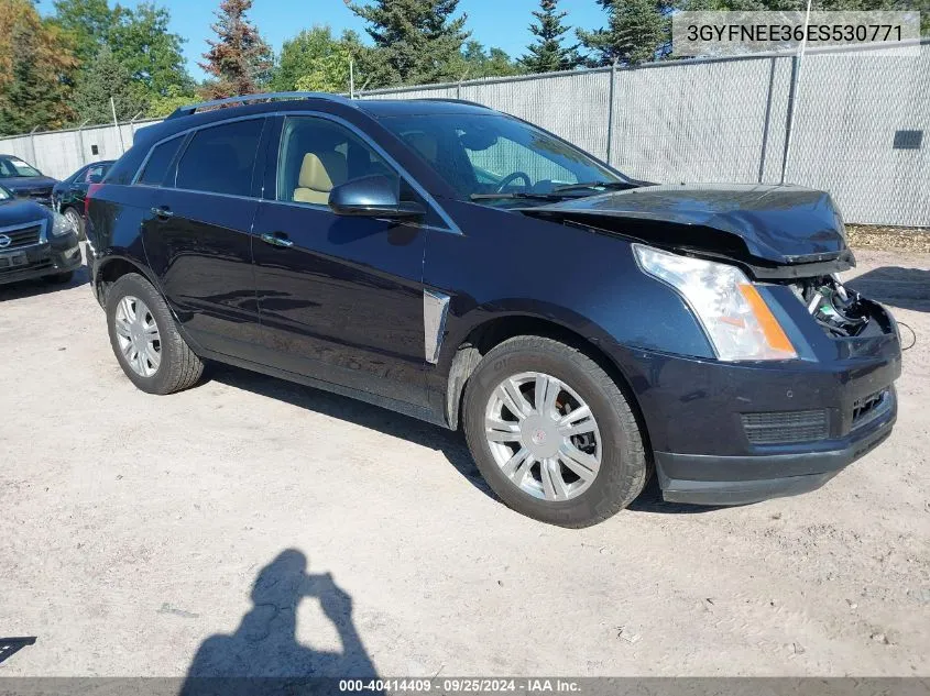 3GYFNEE36ES530771 2014 Cadillac Srx Luxury Collection