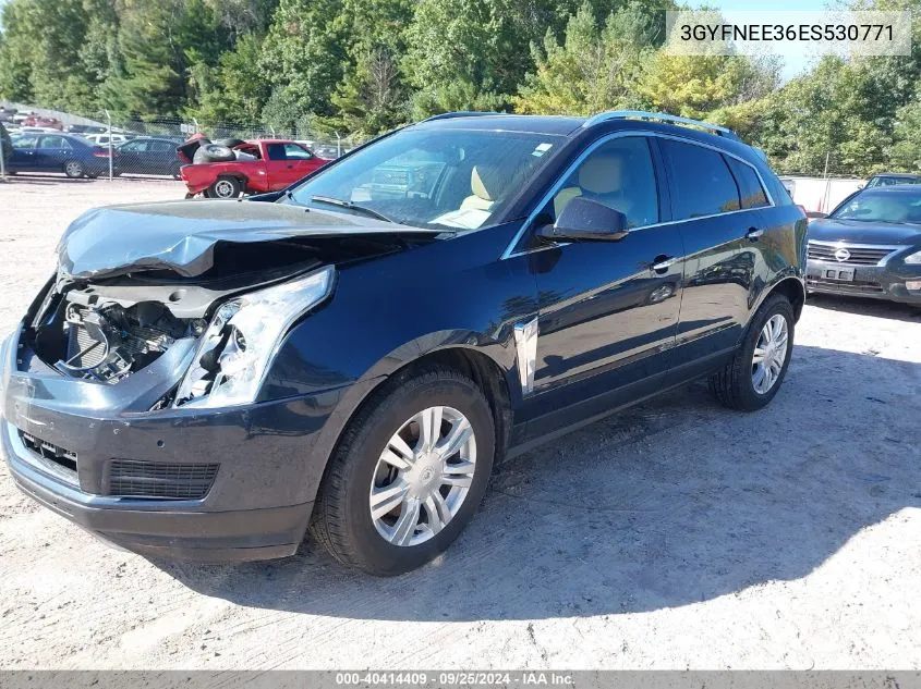 3GYFNEE36ES530771 2014 Cadillac Srx Luxury Collection