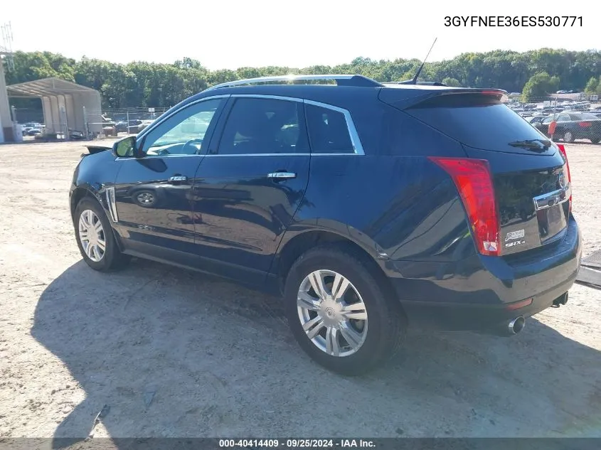 2014 Cadillac Srx Luxury Collection VIN: 3GYFNEE36ES530771 Lot: 40414409